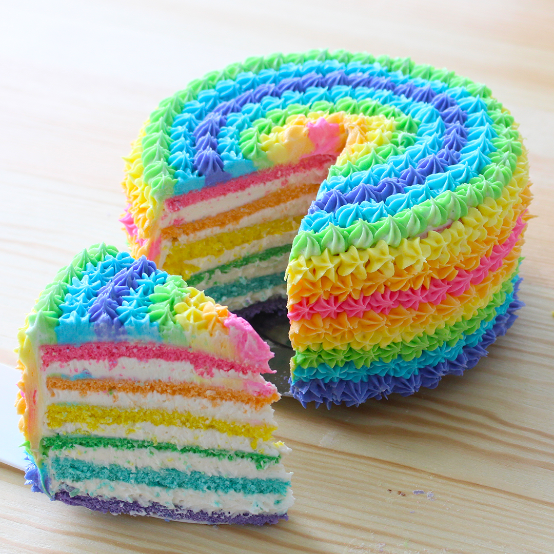 Rainbow cake